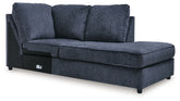 Albar Place - Raf Corner Chaise - Cobalt