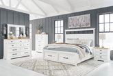 Ashbryn - Panel Storage Bedroom Set