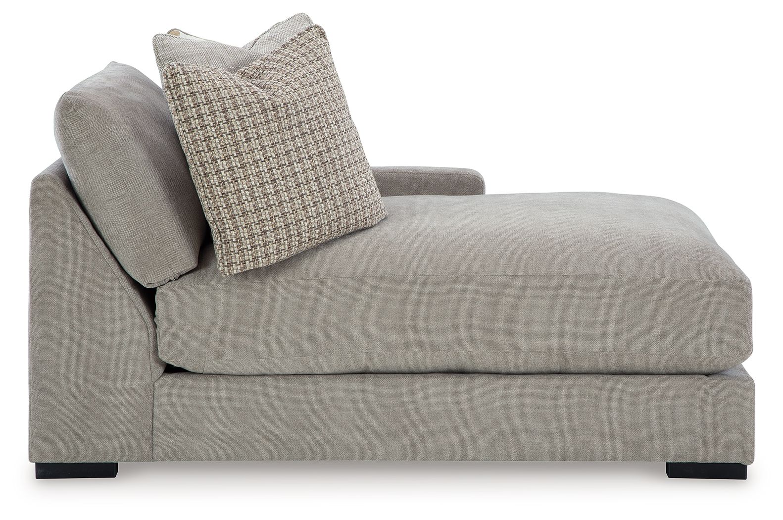 Aslan Court - Raf Corner Chaise - Pebble