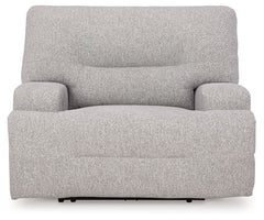 Acklen Place - Wide Seat Power Recliner - Pewter