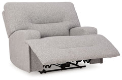 Acklen Place - Wide Seat Power Recliner - Pewter