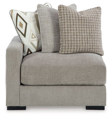 Aslan Court - Laf Corner Chair - Pebble