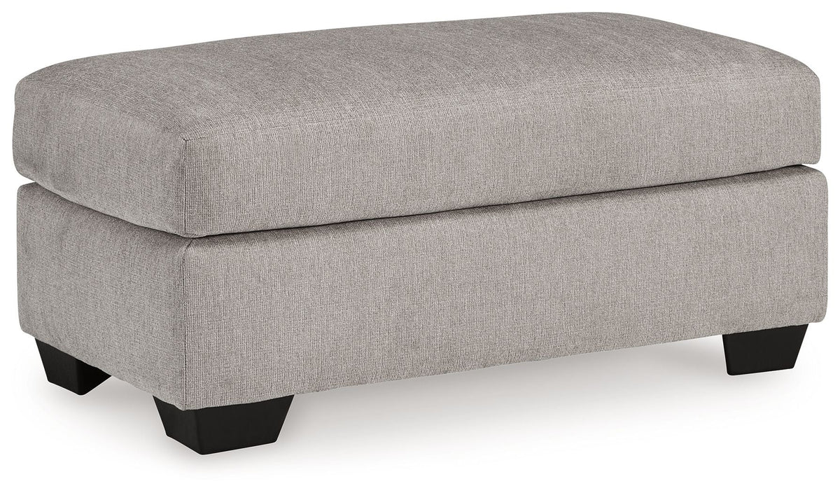 Avenal Park - Ottoman - Flannel