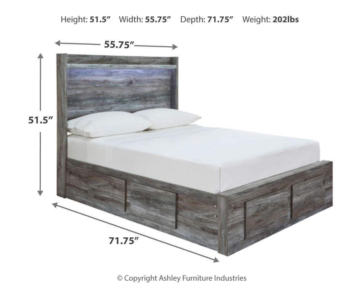 Baystorm - Panel Bed