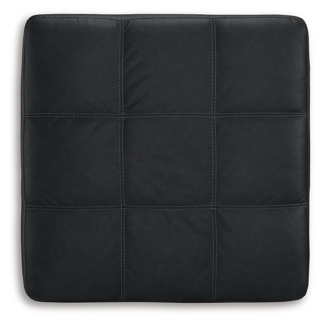 Barlin Mills - Oversized Accent Ottoman - Carbon