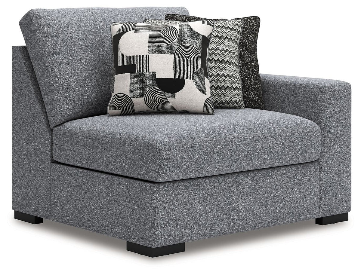 Bealton - RAF Corner Chair - Salt And Pepper