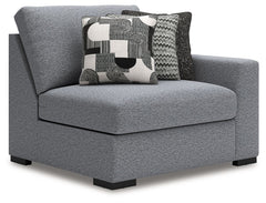 Bealton - RAF Corner Chair - Salt And Pepper