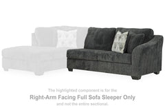 Biddeford - Raf Full Sofa Sleeper - Shadow