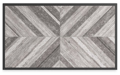 Beachcroft - Rectangular Cocktail Table - Black / Light Gray