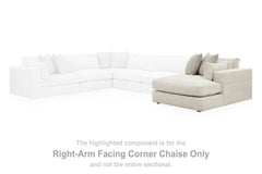Ashbourne Estate - RAF Corner Chaise - Snowstone